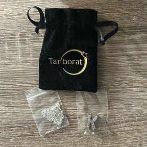 ‘K’ Cubic Zirconia Silver Initial Necklace